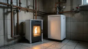 stara instalacja co a piec peletowy