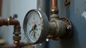 Za duże ciśnienie w instalacji co