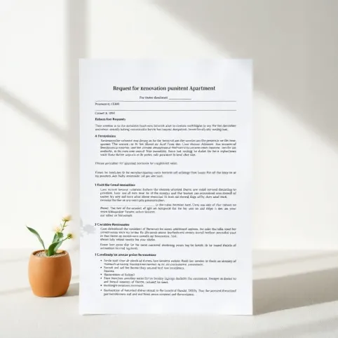 Podanie O Remont Mieszkania Komunalnego Wzór