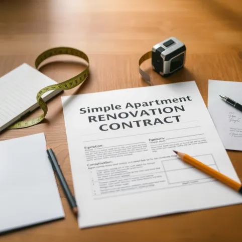 Prosta Umowa Na Remont Mieszkania
