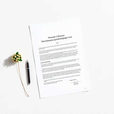 Wniosek O Remont Mieszkania Spółdzielczego Wzór