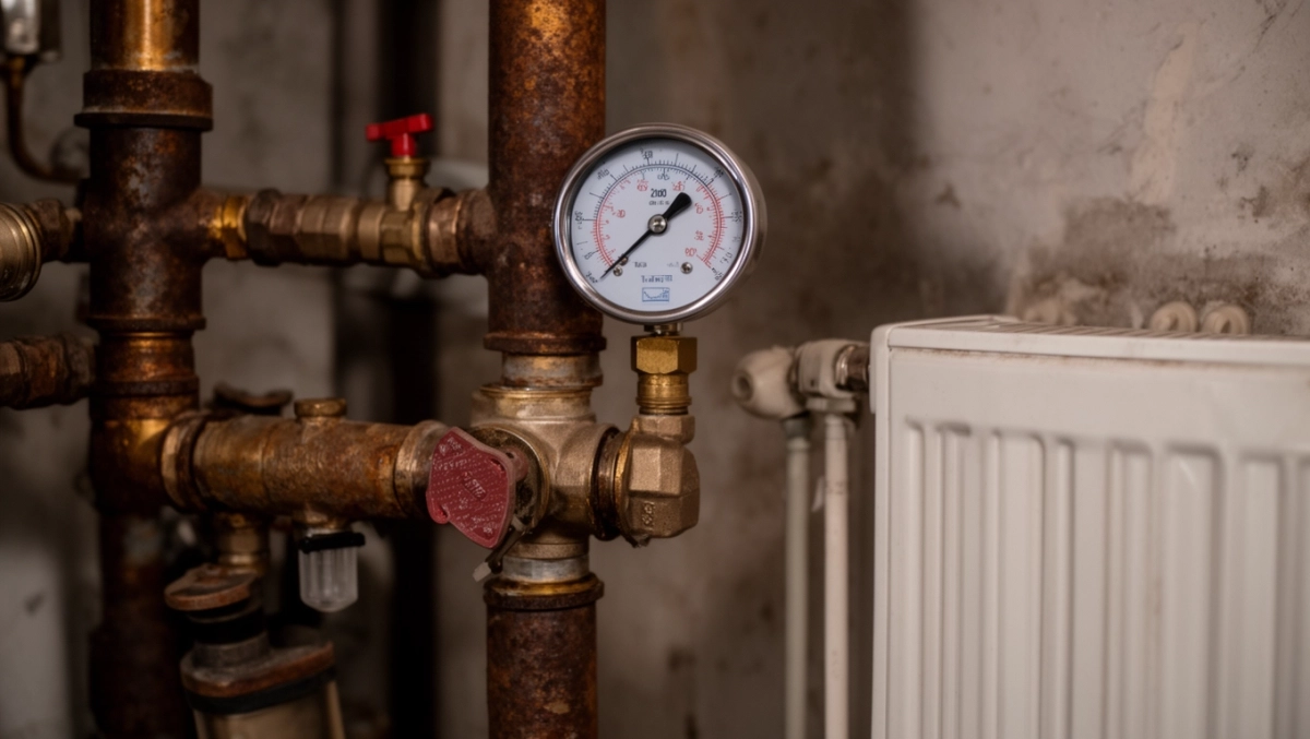 Spadek ciśnienia w instalacji CO układzie zamkniętym